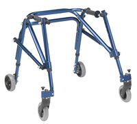 Inspired by Drive Nimbo 2G Lightweight Posterior Walker, Knight Blue, Small
