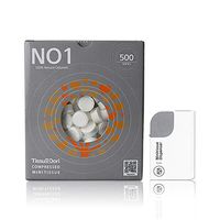 TISSUEDORI] Compressed Coin Toilet Paper Tablets | Wet Wipe Tissue for Sensitive Skin | Recently Prevailing Korean Kids Painting Play | Including Free Portable Tissue Case (500pcs)