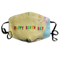 Face Mask Happy Birthday Day Bright Hat Hot Cycling Half Face Earloop Mouth Mask for Men