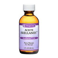 De La Cruz Arellanes Oil Blend for Massage, with Rosemary Essential Oil, Made in USA 2 FL. OZ. (1 Bottle)