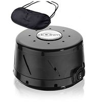 Marpac Dohm-DS All Natural Sound Machine, Black & Zonoz Sleepy Eyez Lightweight Sleeping Mask (Bundle)
