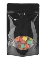 BAP 4 oz Black Widow Stand Up Pouch, Zip (100 pcs)