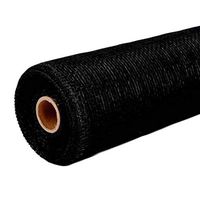 Pigeon Fleet Flower Wrapping Paper Hard Gauze Fresh Flower Packing Material DIY Craft Wrapping Supplies, Black