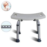 Bathing Chair for The Elderly, Aluminum Alloy Bathroom Stool, Maternity and Children's Bath Bench, Bathroom Disabled / 7 Files Height Adjustable,for Elderly, Handicapped