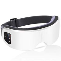 Electric Eye Massager with Heat, Air Compression, Bluetooth Music, Wireless Eye and Temple Massager for Relieving Dry Eyes, Eye Fatigue, Improving Blood Circulation and Sleep Quality