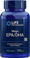 Life Extension Mega Epa Dha Softgels, 120 Count