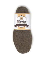 Warrior Alpaca Socks - 100% Alpaca Wool Felted Insoles & Liners for Shoes & Boots, 1PAIR - Stay Warm/Cool Naturally - Cut to Size Your Custom Fit. (Medium)