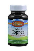 Carlson Labs - Chelated Copper 5 mg 100 tabs