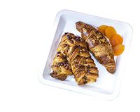 [500 COUNT] 9.5" inch Disposable Square Compostable White Plates - Bagasse Recycled Natural Sugarcane Fiber Eco Earth Friendly Contemporary Sturdy Dinner Appetizer Paper Plastic Alternative Plate Set