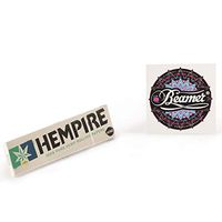 1 Pack Hempire King Size Hemp Rolling Paper + Beamer Smoke Sticker