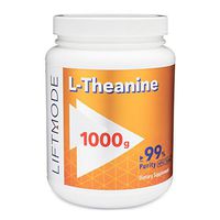 LiftMode L-Theanine Powder Supplement - for Focus, Stress Relief, Weight Loss, Pre Workout | Vegetarian, Vegan, Non-GMO, Gluten Free - 1000 Grams (5000 Servings)