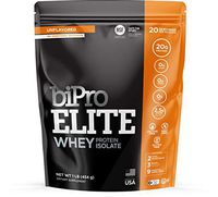 BiPro Elite 100% Whey Isolate Protein Powder, Unflavored, 1 Pound