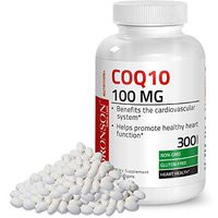 Premium CoQ10 100mg (CoEnzyme Q-10) - Gluten Free Non GMO - Antioxidant Support - Heart Health, Cellular Energy, Cardiovascular System Health Support - 300 Softgels