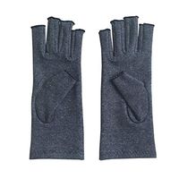 A Pair/Set Comfortable Men Women Therapy Compression Gloves Solid Color Breathable Arthritis Joint Pain Relief Gloves