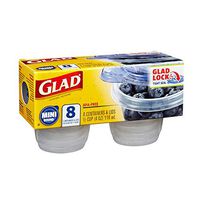 GladWare Mini Round - 8 ct