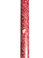 Religious ~ Christmas Gift Wrapping Paper (RED)
