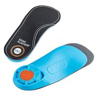 BackPainHelp ¾ Length Spine Aligner Orthotic Inserts with Arch Support – High Quality Cushioning Insoles for Overpronation, Plantar Fasciitis, Flat Feet, Heel Spurs & Foot Pain - for Men & Women (S)