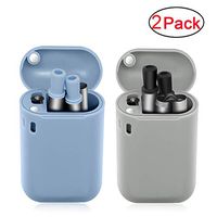 Reusable Straws, Missalis Collapsible Straw, Metal folding straw, foldable straw, With Portable Protection box and keychain, With Cleaning Brush, Can be used outdoors and travel (Black 1pc)