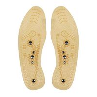 Weite Gel Insoles, 1 Pair Magnetic Massage Shoe Insoles Gel Pad Therapy Acupressure Foot Care Pad Cushion for Men Women (Men's US 7.5-12, Women's US 6-9) (Men's US 7.5-12)