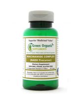 Green Organic Supplements' Niacinamide, Niacin, NAD, NADH