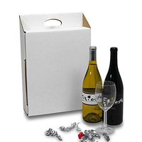 Wine Carry Box 3 Pack | Quantity: 25 | Width: 3 1/2"
