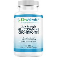 ProHealth Glucosamine 1500 mg + Chondroitin 1200 mg (per 2 Tablet Serving) (100 Tablets) Extra Strength Formula | Reduce Inflammation | Support Joint Health