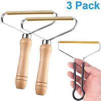 Portable Lint Remover, Clothes Fuzz Shaver Lint Roller, Reusable Double Sided Lint Remover for Removing Lint Pet Hair Dust in Clothes and Furniture, 3 Pack