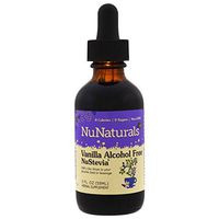 NuNaturals, Vanilla NuStevia, Pure Liquid, Alcohol Free, 2 fl oz (59 ml) NuNaturals, Vanilla NuStevia, Pure Liquid, Alcohol Free, 2 fl oz (59 ml) - 2pcs