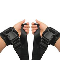 Olpchee 1 Pair Medical Restraints Patient Hospital Bed Limb Holders for Hand or Feet Universal Constraints Control Quick Release (for Hands)