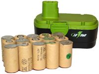 90 pcs (6 Packs) x 18 Volt Sub C 1700 mAh NiCd Batteries (Ideal for Pack Assembly)