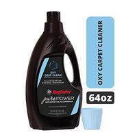 Rug Doctor Pure Power with Oxy Carpet Cleaner, Safe & Effective with No Compromise, 64 oz.; Powerful, Biobased Cleaning Solution for Carpets & Upholstery; Removes Tough, Deep Stains, Spots, & Odors