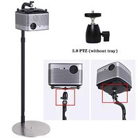 Xue-shelf 1Adjustable Projector Stands Stable Tripod Wall Bracket Free Punching Wall Bed Head Extension
