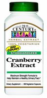 21st Century Standardized Cranberry Extract Capsules 200ct - 2 Pack (2)