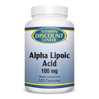 Vitamin Discount Center Alpha Lipoic Acid 100 mg, 120 Capsules
