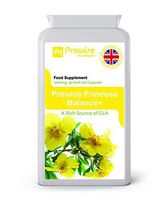 Evening Primrose Oil 1000mg 90 Capsules - Supports Balanced Hormone Levels, Menstrual Health in Women - UK Manufactured to GMP Guaranteed Quality by Prowise Healthcare