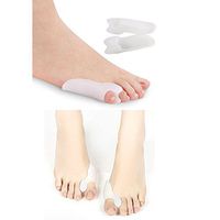 Silicone Gel Bunion Big Toe Spreader Hallux Valgus Corrector Straightener Orthosis Bunion Adjuster Feet Care Pedicure Toe Spreader Eases Pain (Style 3)