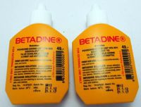 30cc Betadine Povidone-iodine a First Aid Antiseptic Solution.(Pack of 2)