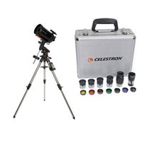 Celestron Advanced VX 8" Schmidt-Cassegrain Telescope - with Deluxe Accessory Kit (5 Plossl Eyepieces, 1.25" Barlow Lens, 1.25" Filter Set, Accessory Carry Case