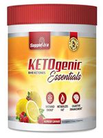 Ketogenic Essentials Exogenous Ketones Keto Powder Drink Mix - BHB Ketones - Zero Sugar, Zero Carbs, Zero Caffeine - Inch and Weight Loss - Raspberry Lemonade
