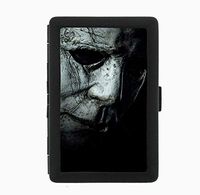 Halloween Horror Classic Scary The Shape Black Cigarette Case Holder Wallet RFID-Blocking