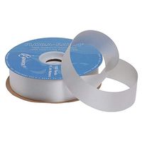 Decorative Ribbon Silver Flora-Satin 1 7/16" Width x 100 Yards