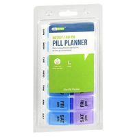 Ezy-Dose 7 Day Am/Pm Travel Pill Container, Large 1 each by Ezy-Dose (Pack of 2)