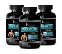 libido Enhancement for a Boost in Sex Drive - Extreme Male Pills 2185 Mg - Extra Strength Formula - tongkat ali and Muira puama - 3 Bottles 180 Tablets