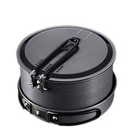Bowl Camping Cooking Sets Portable Camping Pot And Light Soup Pot Outdoor Pot Set Walking Outdoor Cookware 2-3 People Household tableware, retro bowl