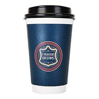 12oz 100 Pack Disposable Hot Paper Coffee Cups with Lids To Go Paper Coffee Cups for Office Parties Home Travel Corrugated Sleeve Hot Drink Cups