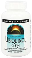 Source Naturals Ubiquinol CoQh 50mg, 120 Softgels