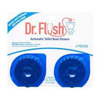 Toilet Bowl Cleaner Blue Twin Pack Dr. Flush Carded, Case of 12