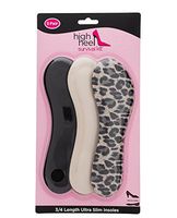 High Heel Survival Kit 3/4 Length Ultra Slim Foam Insoles - 3 Pair