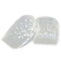 Healifty Height Increase Elevator Shoes Insole Clear Invisible Heel Lift Insert for Men and Women
