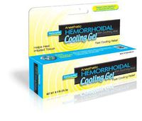 Anesthetic Hemorrhoidal Cooling Gel with Soothing Aloe 6 Pack